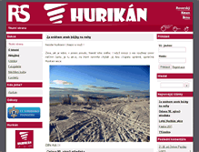 Tablet Screenshot of hurikan.trinactka.com
